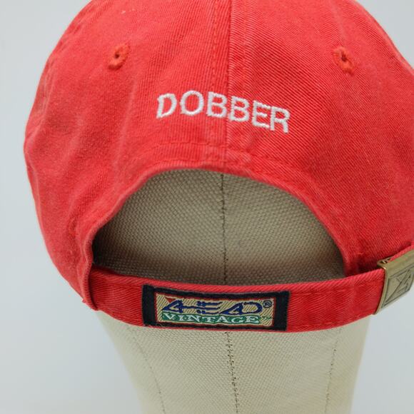 Las Vegas Bear's Best Golf Course Dobber Slideback Hat Embroidered Logo Red - Picture 10 of 13